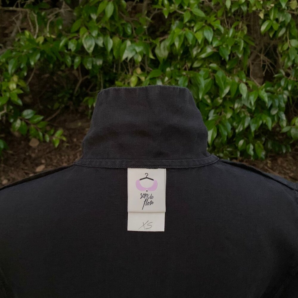 Son de Flor Peter Pan Collar Cardigan Dress - Picture 4 of 13